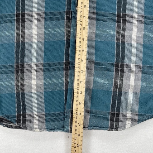 Jac Vanek "I Hate Everyone" Flannel Faded Grunge Weathered Men’s Size Small - Picture 9 of 12